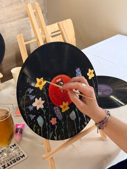 Atelier Paint & Sip DIY : Peinture sur Vinyle – Barcelone 19/05