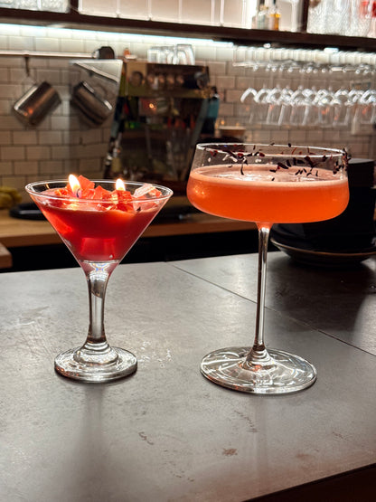 Atelier Drink & DIY : Cocktail Le Rosa & Bougie – Barcelone 9/06