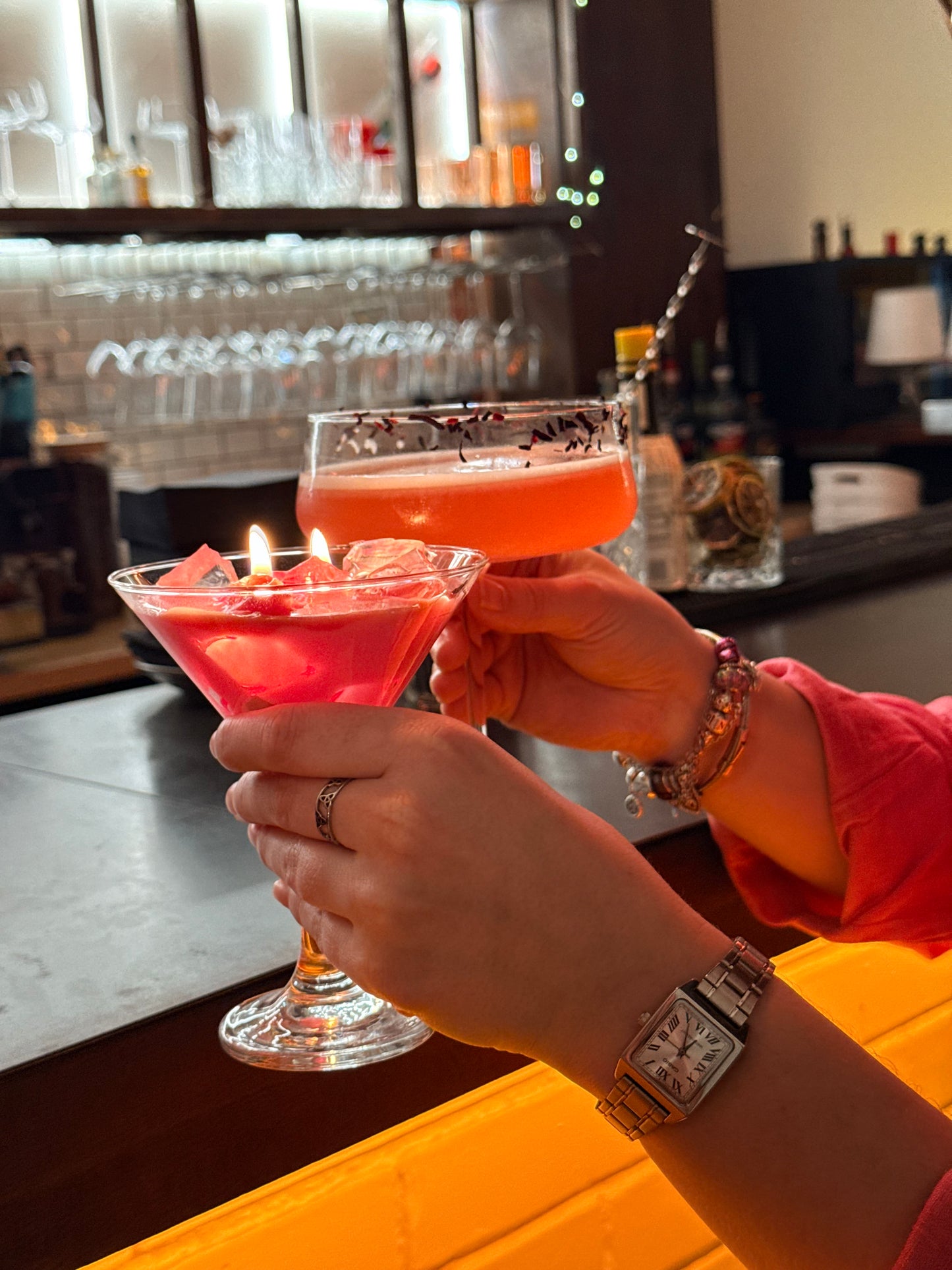 Atelier Drink & DIY : Cocktail Le Rosa & Bougie – Barcelone 9/06