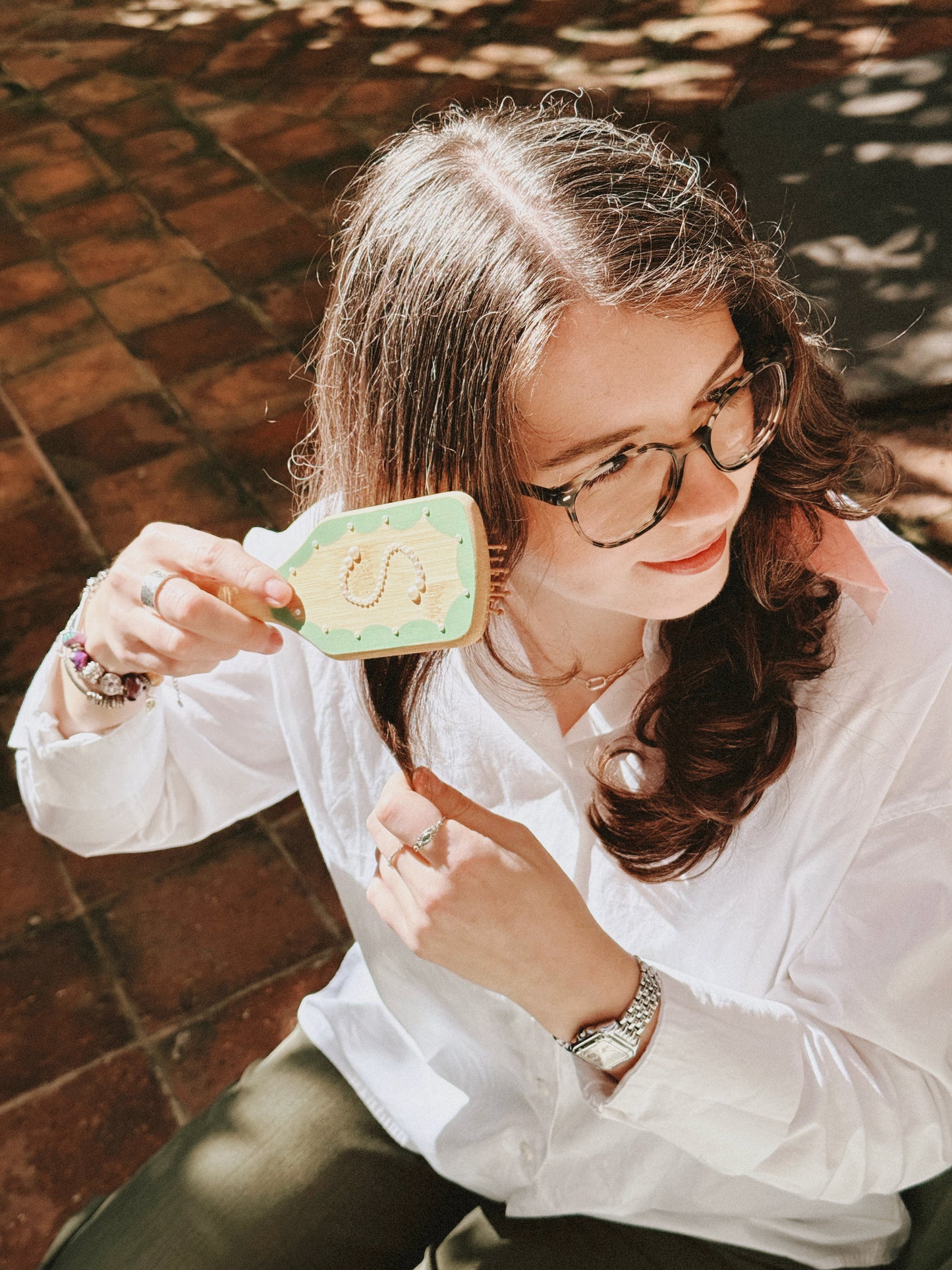 Kit DIY Brosse à Cheveux à Customiser – Peinture & Strass