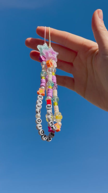 Kit DIY Charms Mot Personnalisé – Lettres & Perles